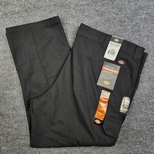 Dickies Cargo Pants Men's 50x30 Flex Regular Fit Straight Leg Black WP595BK NEW